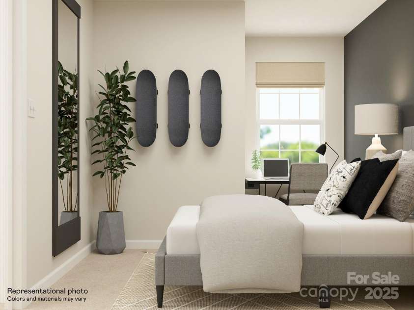 10036 Greystar Lane, Charlotte, NC 28213.  MLS# CAR4279604, YatesRealty ID 24699. Bedroom 2