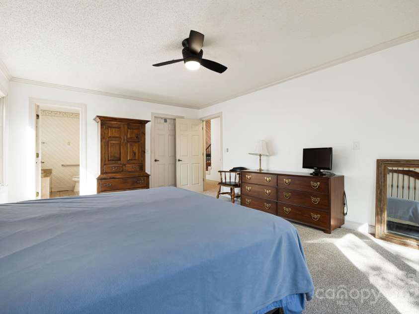 25 Westridge Court, Hendersonville, NC 28791.  MLS# CAR4279623, YatesRealty ID 24700. Primary Bedroom