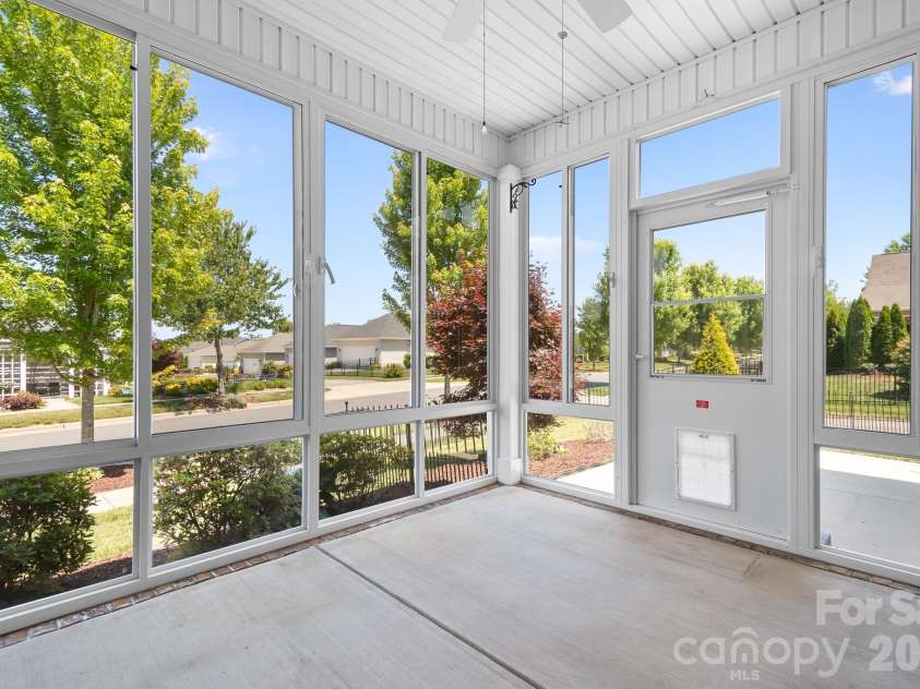 11642 Mount Argus Drive, Cornelius, NC 28031.  MLS# CAR4350521, YatesRealty ID 24708. All season patio 