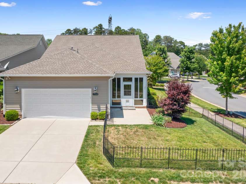 11642 Mount Argus Drive, Cornelius, NC 28031.  MLS# CAR4350521, YatesRealty ID 24708. Back view 