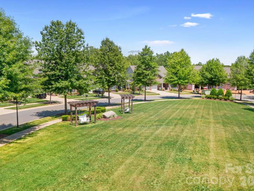 11642 Mount Argus Drive, Cornelius, NC 28031.  MLS# CAR4350521, YatesRealty ID 24708. Pocket park directly across the street
