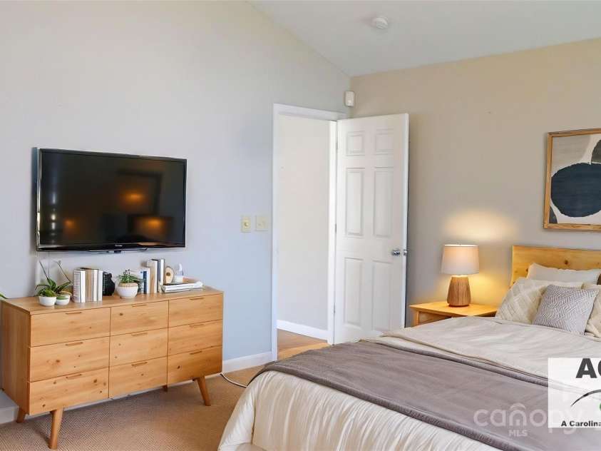 1367 Springview Court, Rock Hill, SC 29732.  MLS# CAR4252984, YatesRealty ID 24713. Owner's Bedroom Virtual AI  Staged