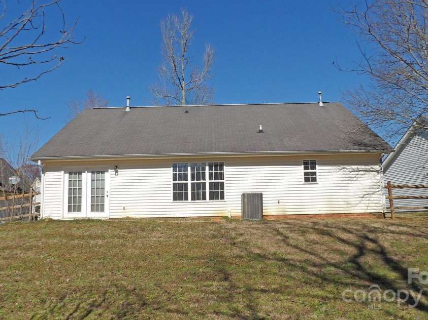 1367 Springview Court, Rock Hill, SC 29732.  MLS# CAR4252984, YatesRealty ID 24713. Rear
