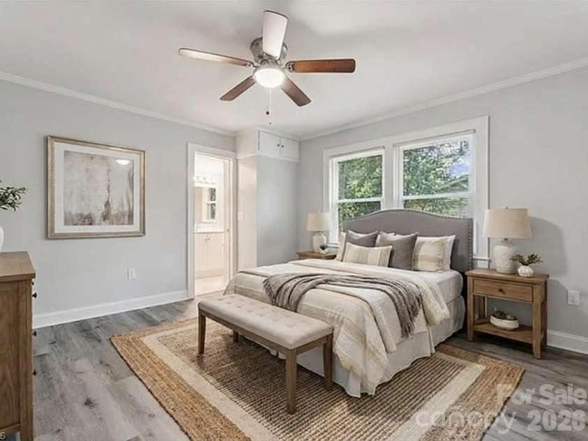172 Eudy Drive, Concord, NC 28025.  MLS# CAR4422402, YatesRealty ID 24714. Primary Bedroom-VIRTUALLY STAGED