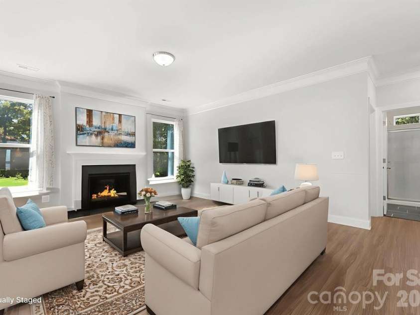 110 Cokesbury Road, Mooresville, NC 28115.  MLS# CAR4313929, YatesRealty ID 24716. Virtually Staged