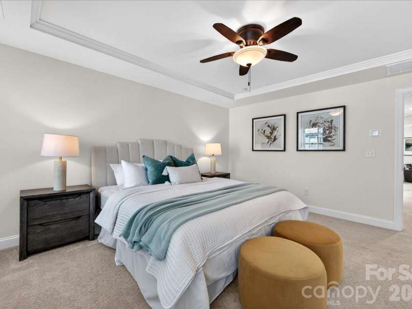 10436 Glenmere Creek Circle, Charlotte, NC 28262.  MLS# CAR4369071, YatesRealty ID 24718. Great space in Primary Bedroom.