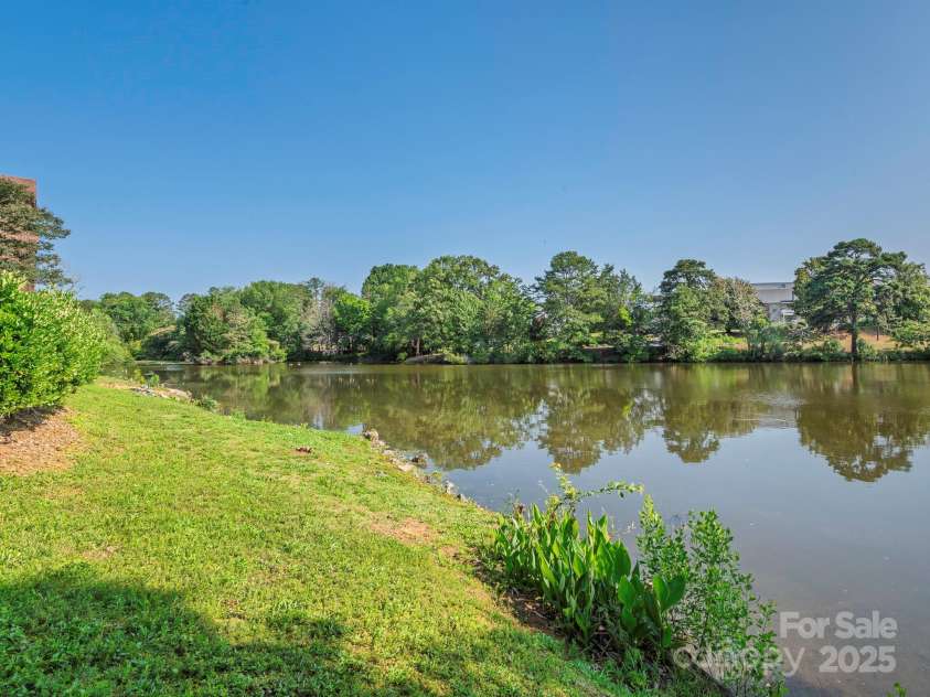 8208 Cedar Glen Drive, Charlotte, NC 28212.  MLS# CAR4265239, YatesRealty ID 24725. Community Pond