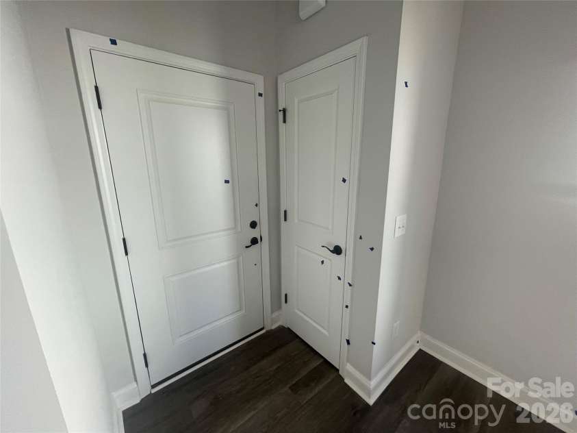 4049 Grommet Court, Matthews, NC 28105.  MLS# CAR4325054, YatesRealty ID 24731. Foyer with coat closet