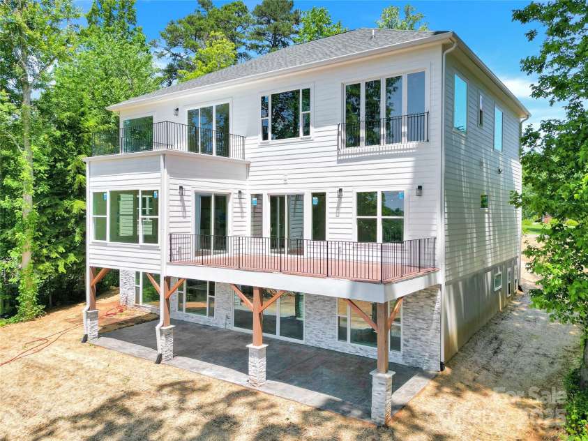 124 Clipper Lane, Mooresville, NC 28117.  MLS# CAR4253640, YatesRealty ID 24732. Rear Elevation