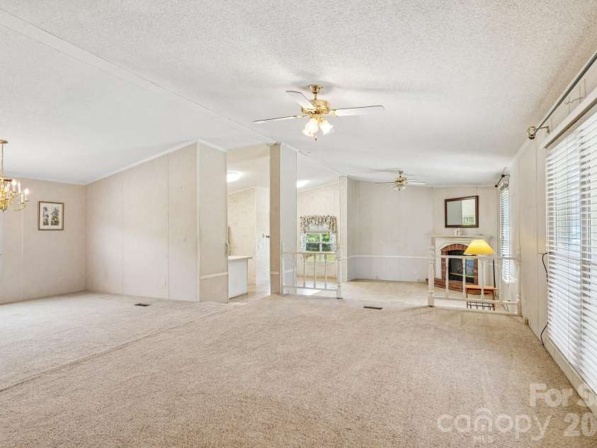 160 Allison Road, Cowpens, SC 29330.  MLS# CAR4331351, YatesRealty ID 24732. Living, Dining and Den w/fireplace