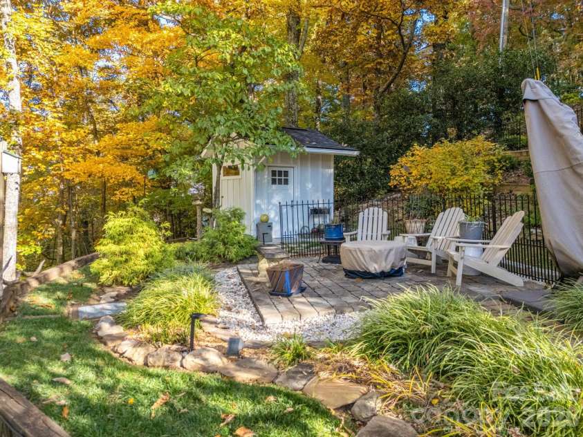 200 Piney Mountain Road, Tryon, NC 28782.  MLS# CAR4340345, YatesRealty ID 24734. New Garden/Tool Shed