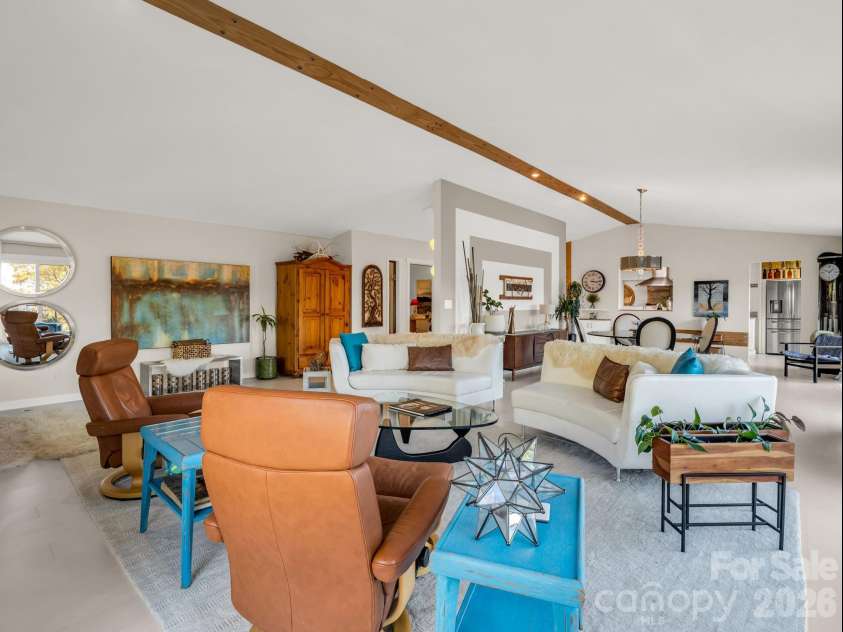 200 Piney Mountain Road, Tryon, NC 28782.  MLS# CAR4340345, YatesRealty ID 24734. Open Floorplan