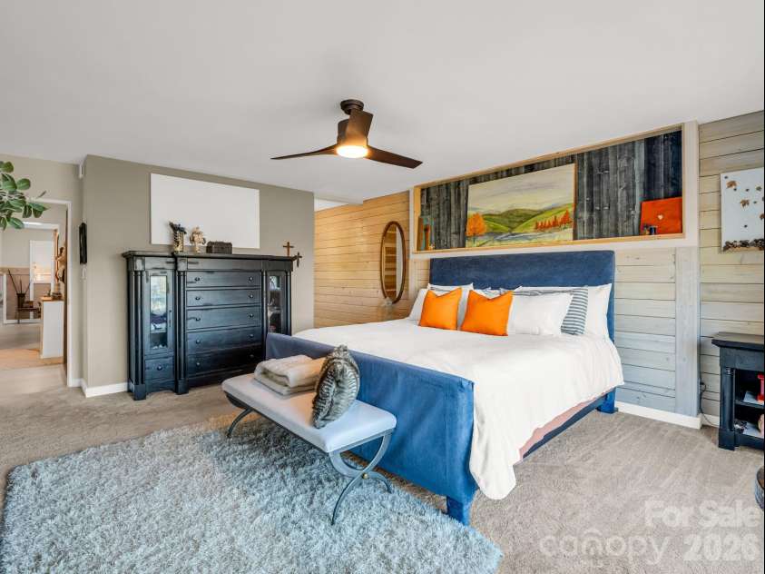 200 Piney Mountain Road, Tryon, NC 28782.  MLS# CAR4340345, YatesRealty ID 24734. Primary Ensuite