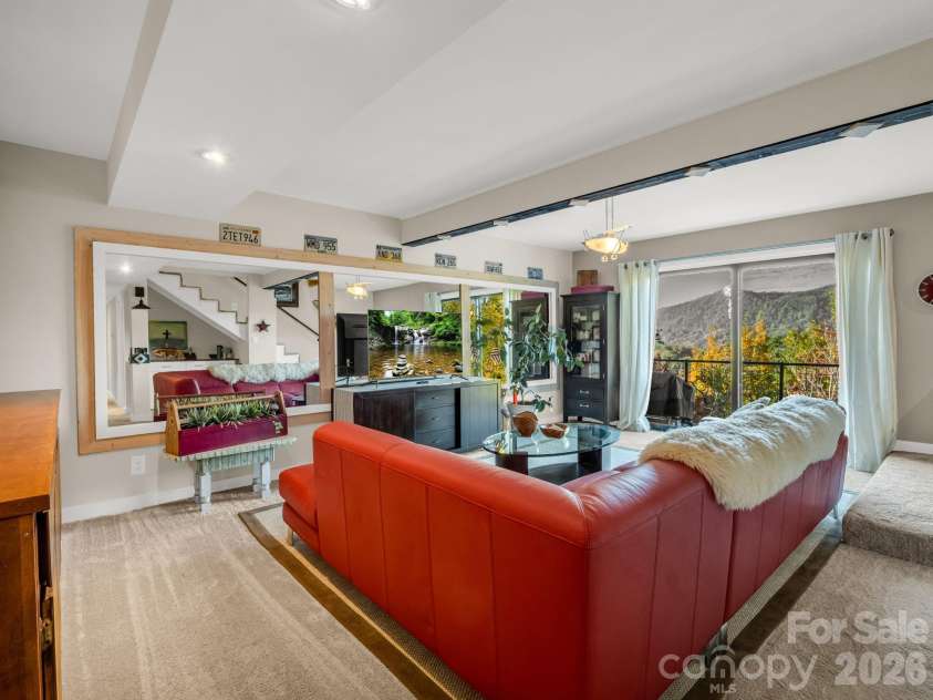 200 Piney Mountain Road, Tryon, NC 28782.  MLS# CAR4340345, YatesRealty ID 24734. Recreation Room with Views