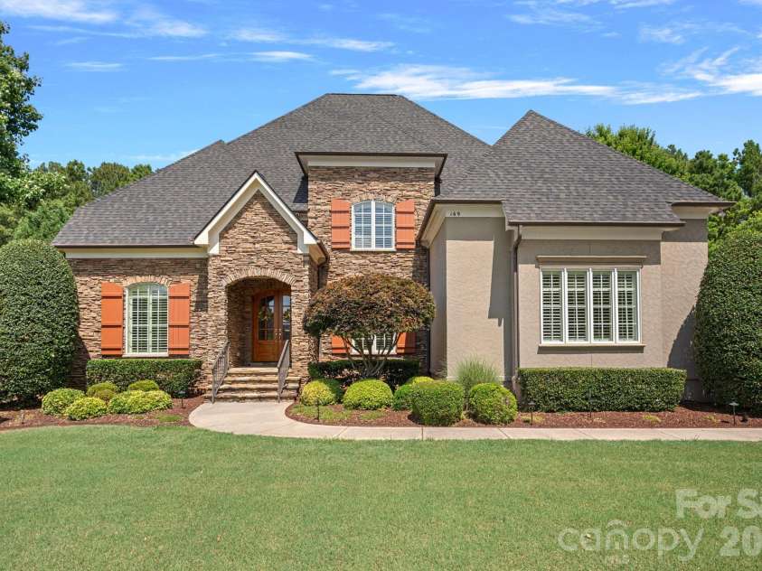169 Cape Cod Way, Mooresville, NC 28117.  MLS# CAR4358747, YatesRealty ID 24736. Front Elevation
