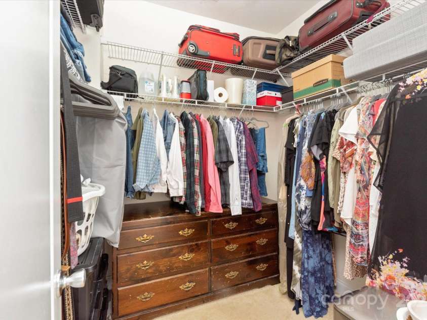 10818 Alvarado Way, Charlotte, NC 28277.  MLS# CAR4275233, YatesRealty ID 24737. Primary closet