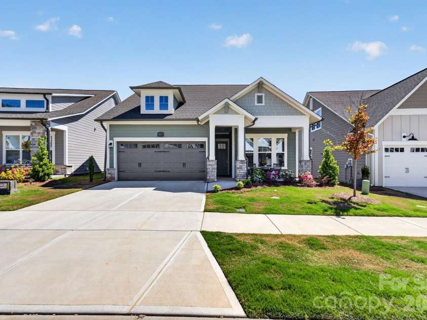 1127 Meander Lane, Waxhaw, NC 28173.  MLS# CAR4361011, YatesRealty ID 24737. Front Exterior