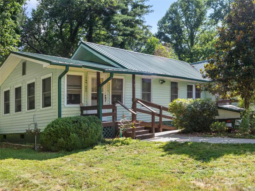 119 John Lee Montgomery Drive, Hendersonville, NC 28792.  MLS# CAR4277677, YatesRealty ID 24744. Beautiful Front Exterior