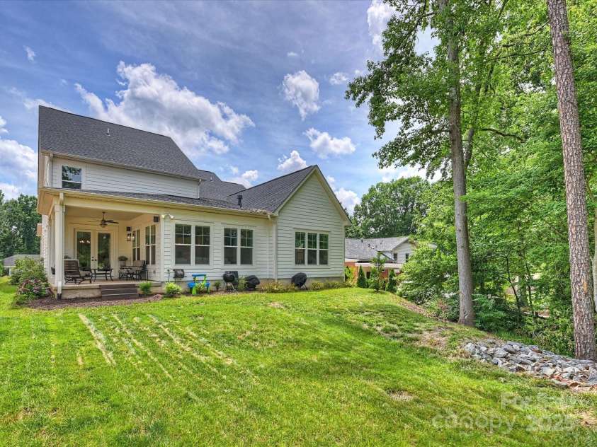 822 River Oaks Lane, Charlotte, NC 28226.  MLS# CAR4271623, YatesRealty ID 24746. Rear Exterior