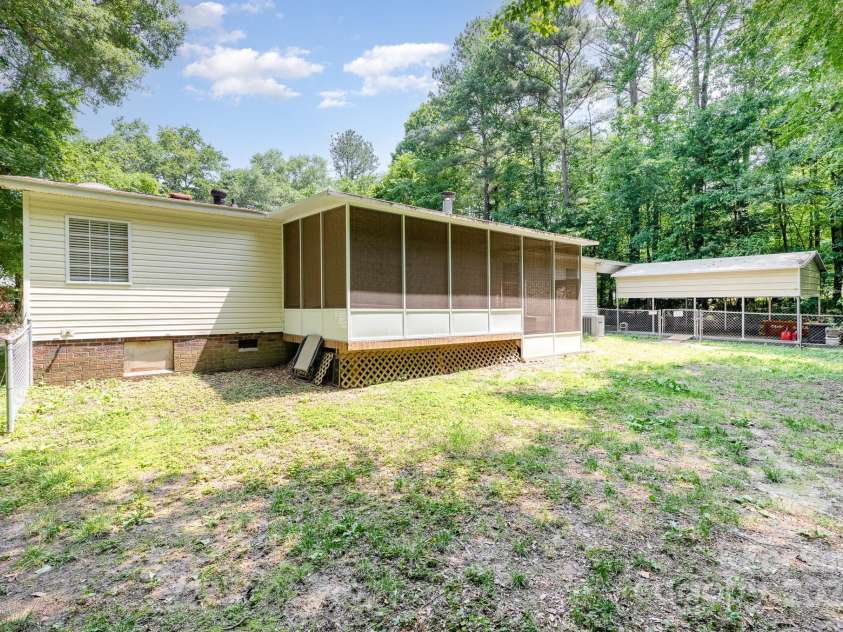 611 Robinson Street, Dallas, NC 28034.  MLS# CAR4261429, YatesRealty ID 24747. Screened Porch