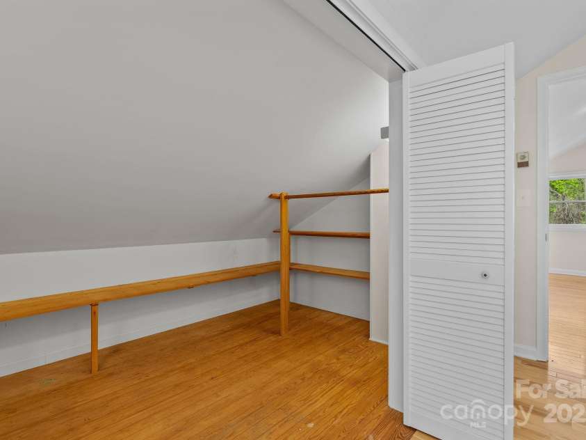 443 OX CREEK Road, Weaverville, NC 28787.  MLS# CAR4251407, YatesRealty ID 24753. Walk in closet reverse upstairs bedroo