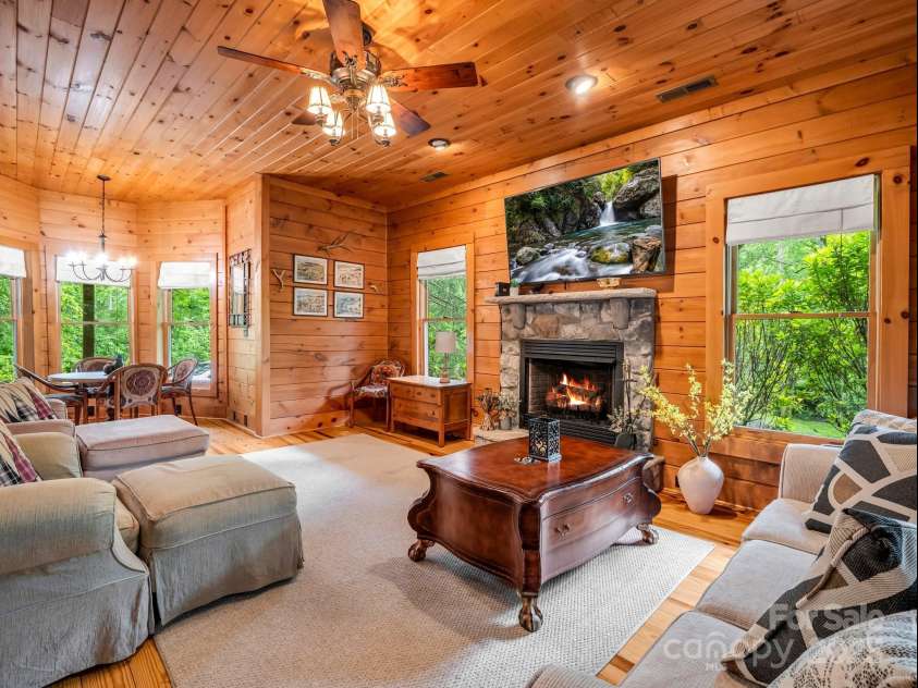 120 Rocky Mountain Drive, Lake Lure, NC 28746.  MLS# CAR4263673, YatesRealty ID 24754. Basement Area