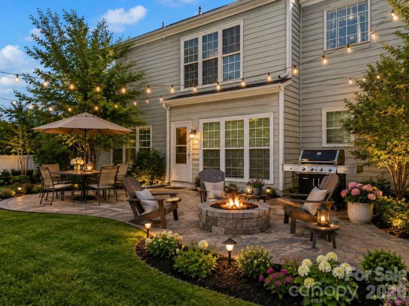 5899 Crimson Oak Court, Harrisburg, NC 28075.  MLS# CAR4302155, YatesRealty ID 2476. Virtually Staged Photo