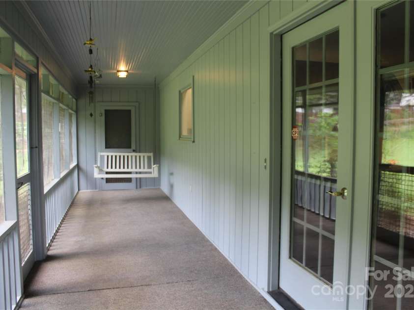 304 Terrace Place, Morganton, NC 28655.  MLS# CAR4277484, YatesRealty ID 24763. Screened porch