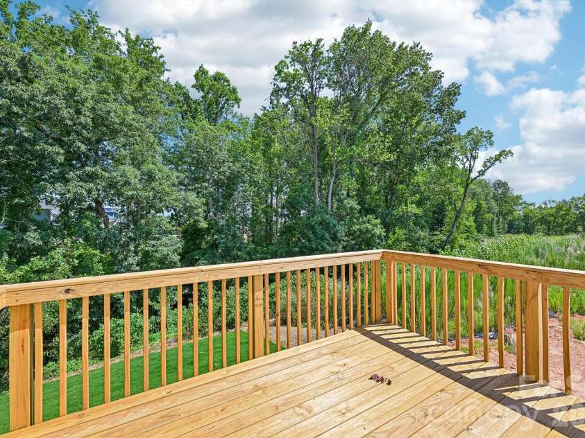 605 Banter Lane, Cramerton, NC 28032.  MLS# CAR4374152, YatesRealty ID 24768. Main level/upper deck