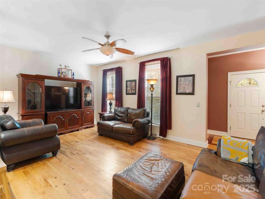 37 C Creek Lane, Pisgah Forest, NC 28768.  MLS# CAR4314709, YatesRealty ID 2477. Spacious open-concept layout offering a seamless flow between living, dining, and kitchen areas.