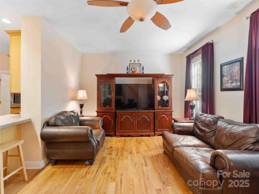 37 C Creek Lane, Pisgah Forest, NC 28768.  MLS# CAR4314709, YatesRealty ID 2477. Spacious open-concept layout offering a seamless flow between living, dining, and kitchen areas.