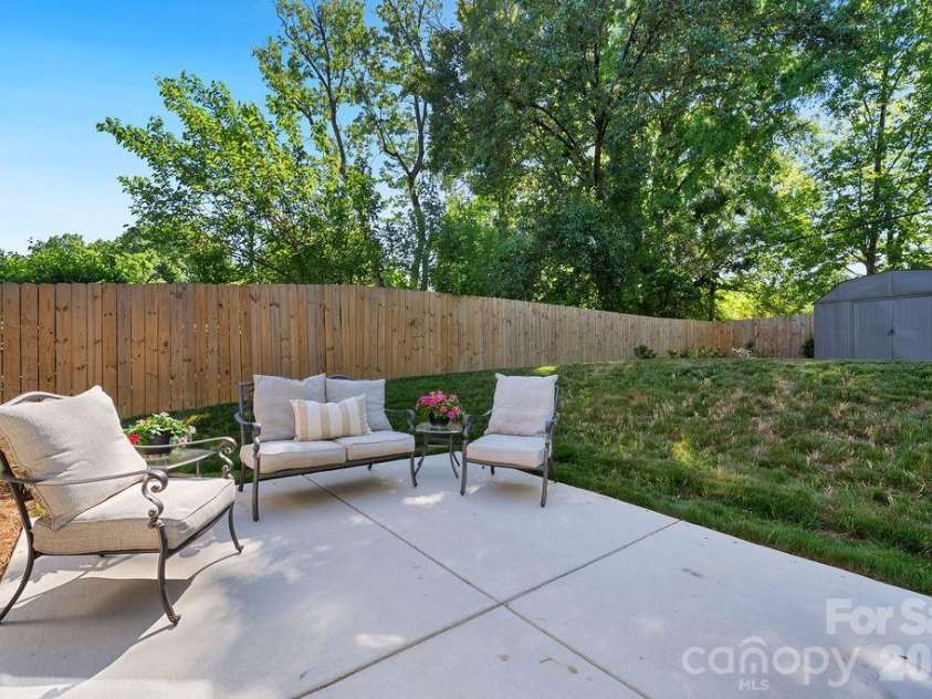 1939 Academy Street, Charlotte, NC 28205.  MLS# CAR4376177, YatesRealty ID 24770. Patio