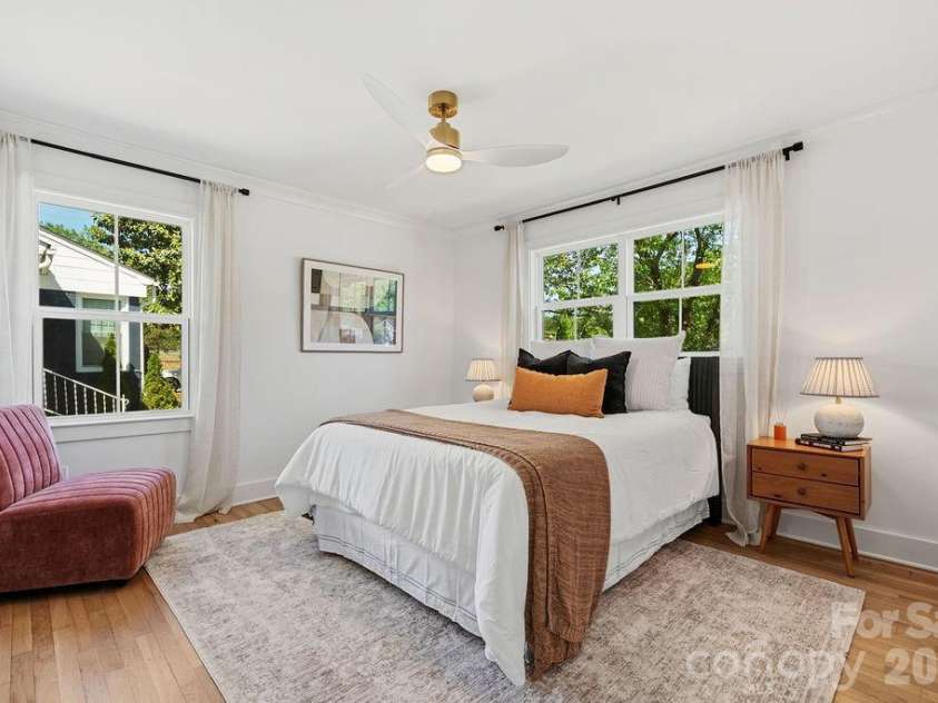 1939 Academy Street, Charlotte, NC 28205.  MLS# CAR4376177, YatesRealty ID 24770. Secondary Bedroom