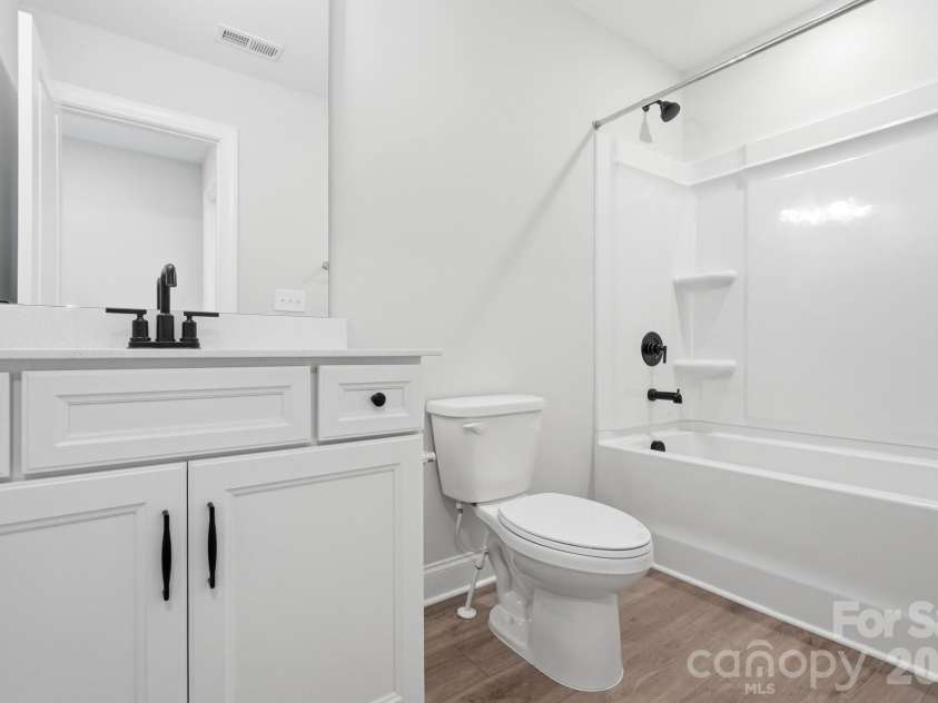 3070 Constitution Lane, Gastonia, NC 28056.  MLS# CAR4322821, YatesRealty ID 24781. Upper level bathroom
