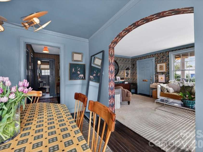 1516 Matheson Avenue, Charlotte, NC 28205.  MLS# CAR4363341, YatesRealty ID 24784. Dining Room