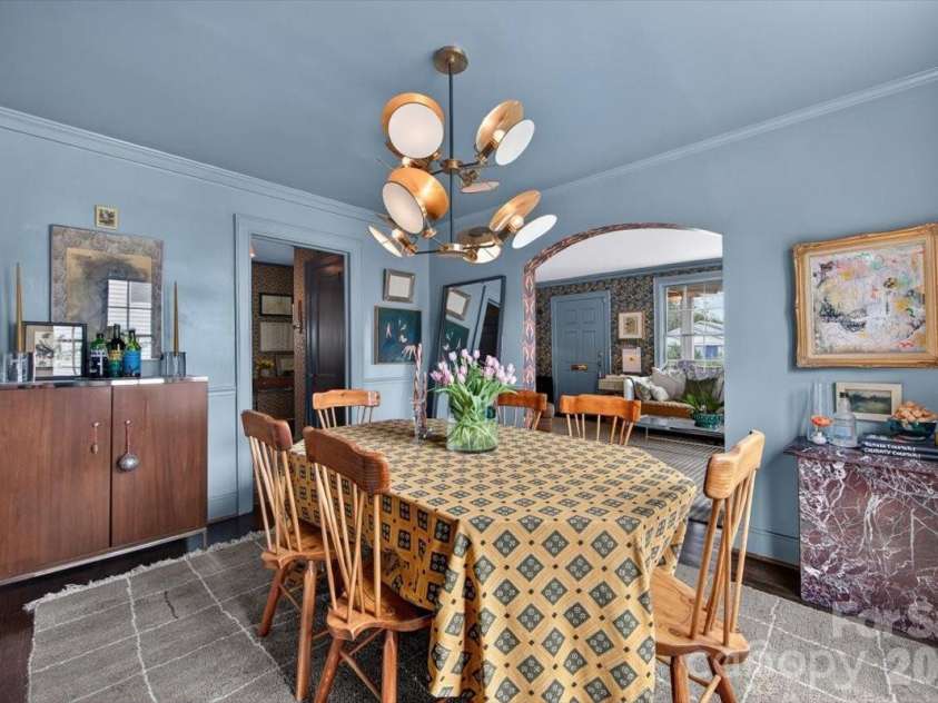 1516 Matheson Avenue, Charlotte, NC 28205.  MLS# CAR4363341, YatesRealty ID 24784. Dining Room