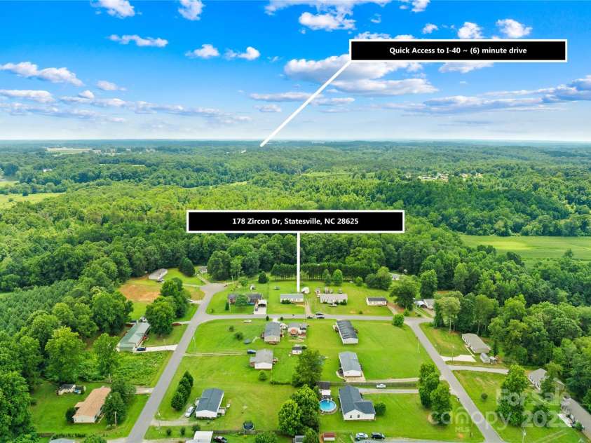 178 Zircon Drive, Statesville, NC 28625.  MLS# CAR4278762, YatesRealty ID 24787. 