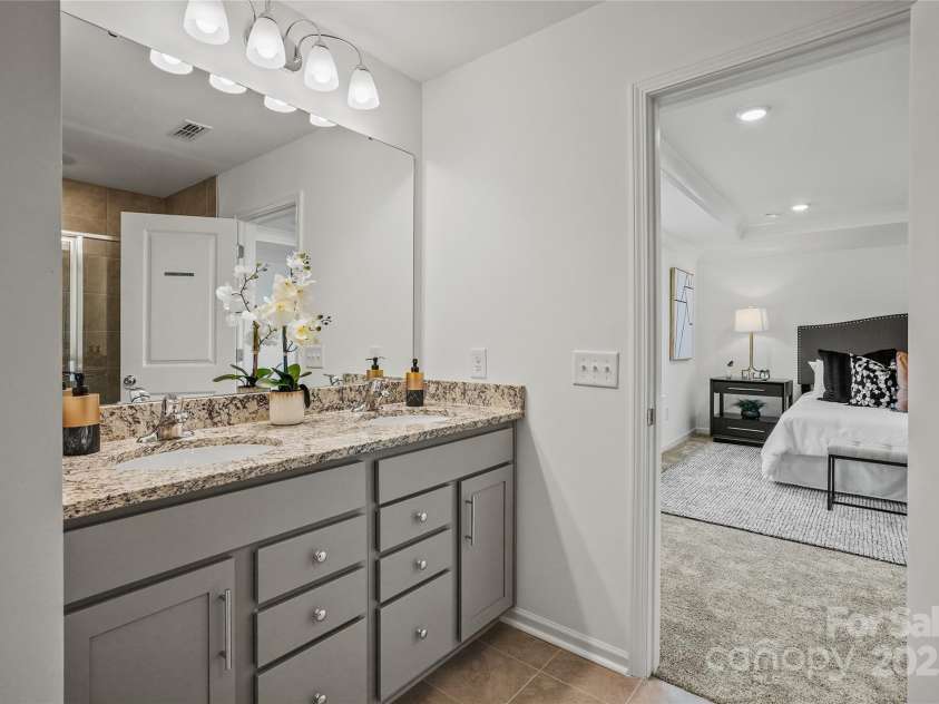 5232 Hatcher Creek Road, Charlotte, NC 28215.  MLS# CAR4278186, YatesRealty ID 24791. Primary bath is representative