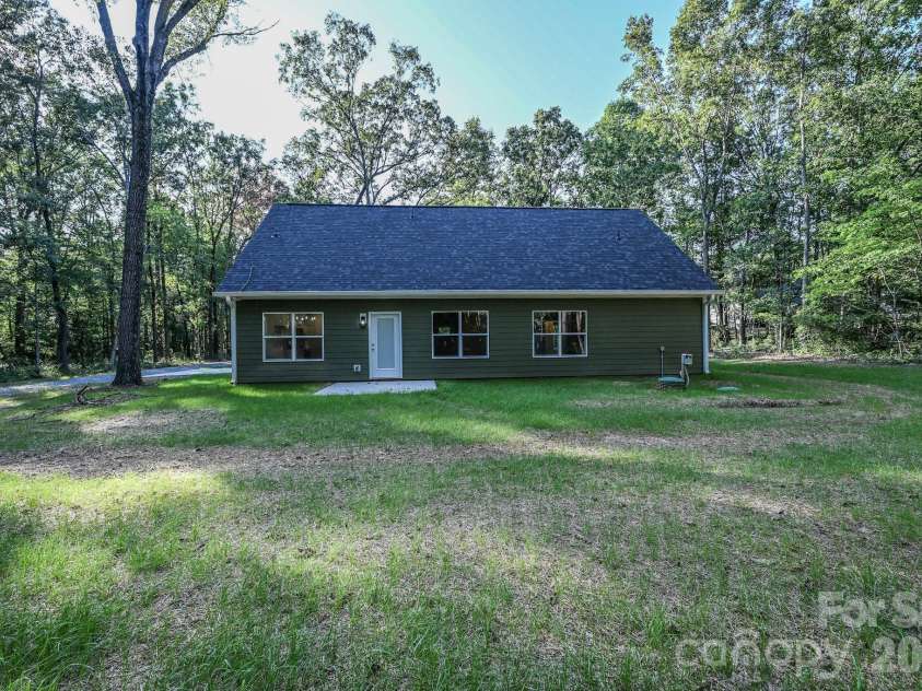 1818 New Salem Road, Monroe, NC 28110.  MLS# CAR4382625, YatesRealty ID 24797. Back of house
