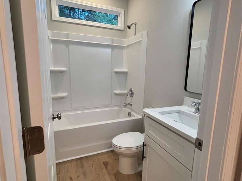 1818 New Salem Road, Monroe, NC 28110.  MLS# CAR4382625, YatesRealty ID 24797. Hall bath