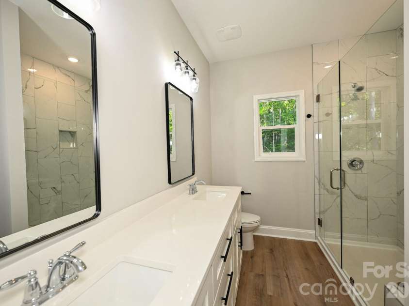 1818 New Salem Road, Monroe, NC 28110.  MLS# CAR4382625, YatesRealty ID 24797. Master bathroom