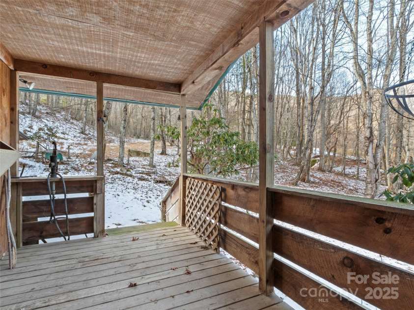 1571 Roaring Fork Road, Burnsville, NC 28714.  MLS# CAR4309867, YatesRealty ID 2480. Front porch