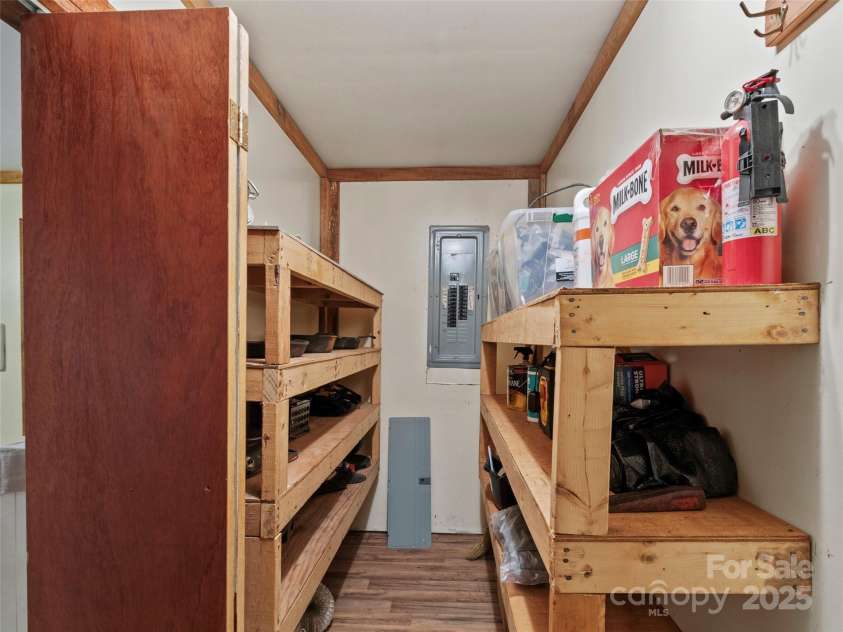 1571 Roaring Fork Road, Burnsville, NC 28714.  MLS# CAR4309867, YatesRealty ID 2480. Storage area
