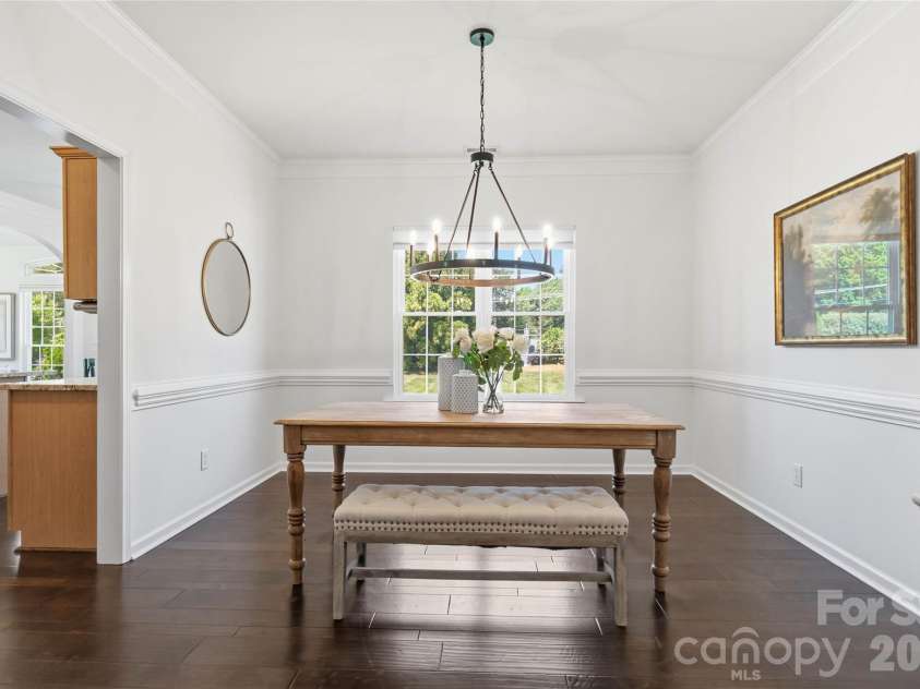 124 Elizabeth Hearth Road, Mooresville, NC 28115.  MLS# CAR4380712, YatesRealty ID 24802. Formal dining room