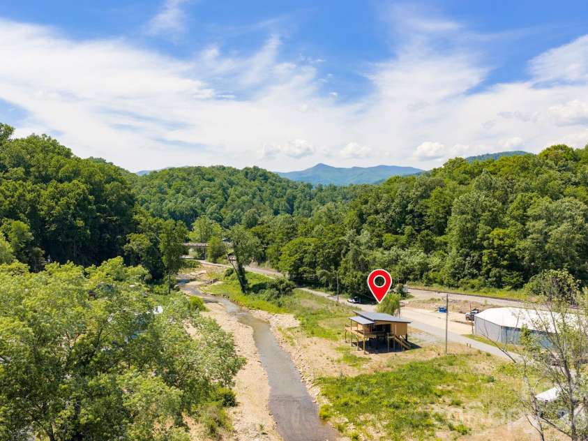 167 Commerce Street, Old Fort, NC 28762.  MLS# CAR4384526, YatesRealty ID 24803. Home Sits Above the River