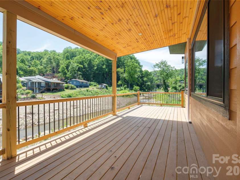 167 Commerce Street, Old Fort, NC 28762.  MLS# CAR4384526, YatesRealty ID 24803. New Deck and Stairs