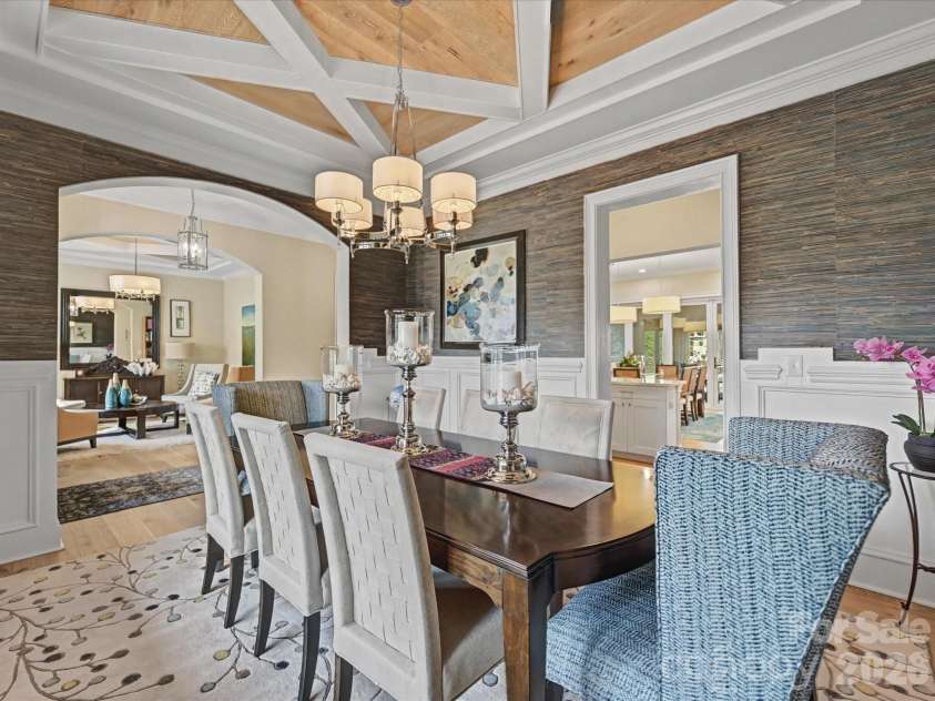 205 Pumpkin Seed Court, Matthews, NC 28104.  MLS# CAR4350087, YatesRealty ID 2481. Formal Dining Room