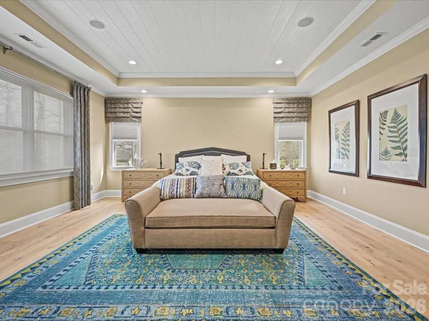 205 Pumpkin Seed Court, Matthews, NC 28104.  MLS# CAR4350087, YatesRealty ID 2481. Primary Bedroom