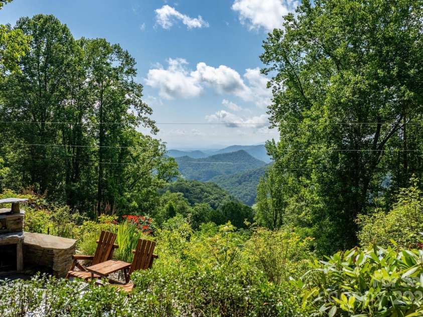 55 Bearwallow Road, Leicester, NC 28748.  MLS# CAR4278949, YatesRealty ID 24812. Mountain Views