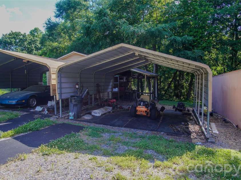 204 Old Stagecoach Road, Lawndale, NC 28090.  MLS# CAR4384627, YatesRealty ID 24830. Open Carport